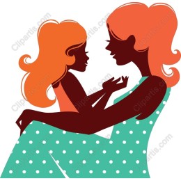 Mother-Daughter Embrace