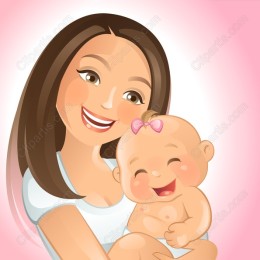 Mother and Baby Heartwarming