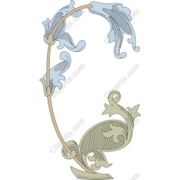 Elegant Floral Frame