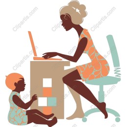 Nurturing Moments: Mother and Child