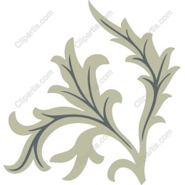 Elegant Leafy Ornament