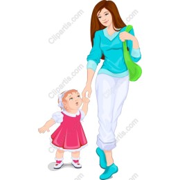 Mother and Daughter Heartwarming