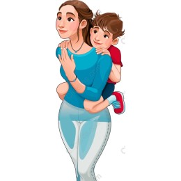 Heartwarming Mother and Child
