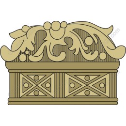 Elegant Floral Architectural Element