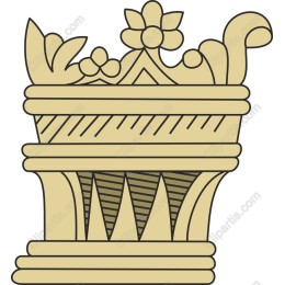 Elegant Decorative Column Capital