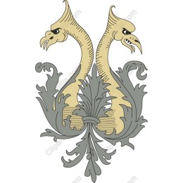 Majestic Double-Headed Creature