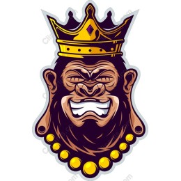 Fierce King Gorilla