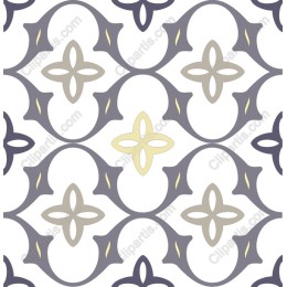 Elegant Floral Geometric Pattern