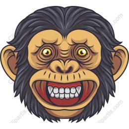 Quirky Monkey Face