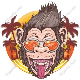 Beachside Monkey Vibes