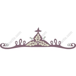 Elegant Vintage Floral Border