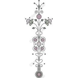 Elegant Floral Ornament