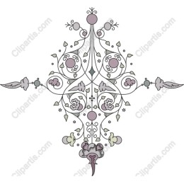 Victorian Floral Medallion