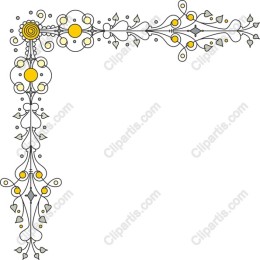 Charming Floral Frame