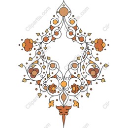 Ornate Floral Frame