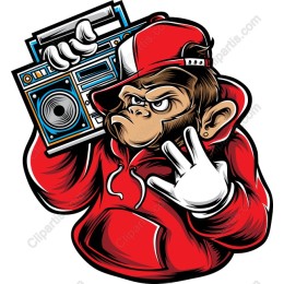 Vibrant Monkey Boombox