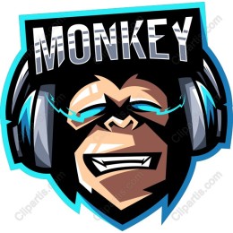 Vibrant Monkey Headphones