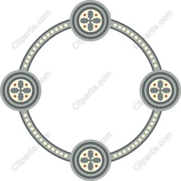 Elegant Circular Frame