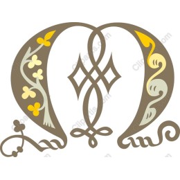 Ornate Letter M
