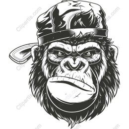 Fierce Gorilla Graphic - Cap