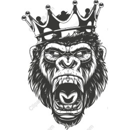 King of the Jungle Gorilla