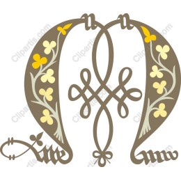 Floral Elegance Monogram