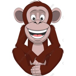 Cheerful Smiling Monkey