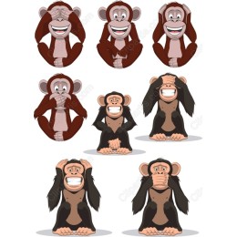 Monkey See, Monkey Say Set