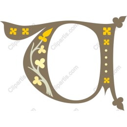 Ornate Letter O