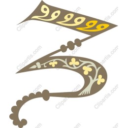 Vintage Floral Number 3