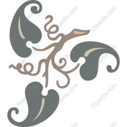 Elegant Organic Leaf