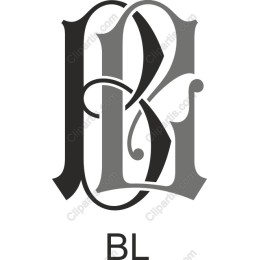 Elegant 'B' & 'L' Monogram