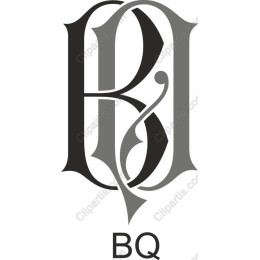 Elegant Monogram BQ Logo