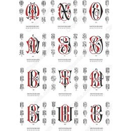 Monogram Set - 36 Elegant