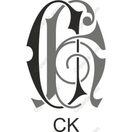 Elegant C and K Monogram