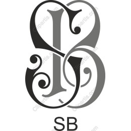 Elegant Monogram SB