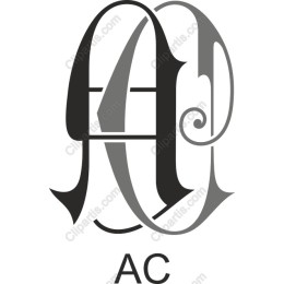AC Monogram Elegant