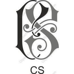 Elegant Monogram CS