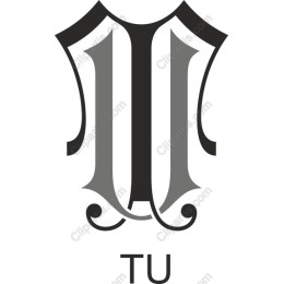 Elegant TU Monogram Logo