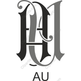 Elegant H & U Logo