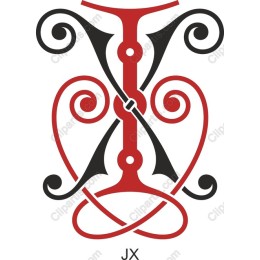 Elegant Red and Black Intricate