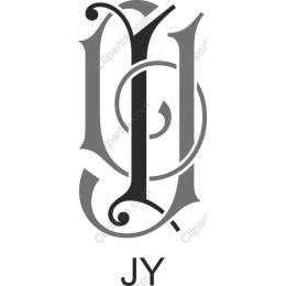 Elegant JY Monogram