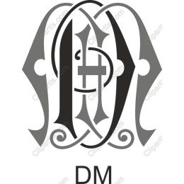 Elegant H and D Monogram