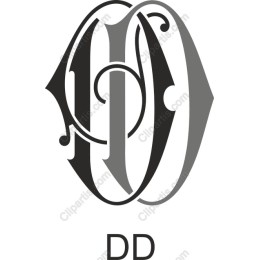 Elegant DD Monogram