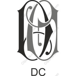Elegant Intertwined Letter