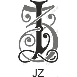 Elegant JZ Monogram