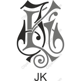 Elegant JK Logo