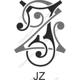 JZ Artistic Monogram