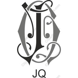 Elegant JQ Monogram