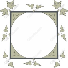 Elegant Ivy Decorative Frame
